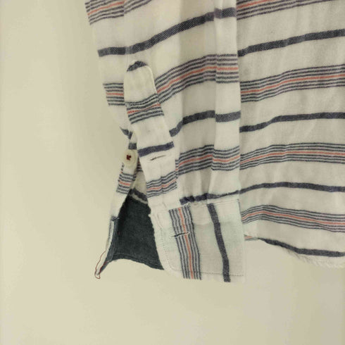 チャップス CHAPS ガーゼコットン ボーダー L/S シャツ メンズ import:L