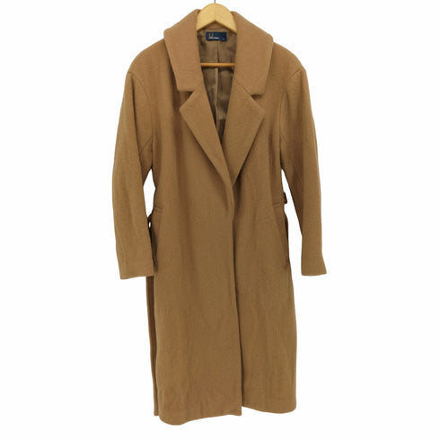 フレッドペリー FRED PERRY WOMAN CHESTERFIELD COAT CAMEL レディース UK:10