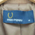 フレッドペリー FRED PERRY WOMAN CHESTERFIELD COAT CAMEL レディース UK:10