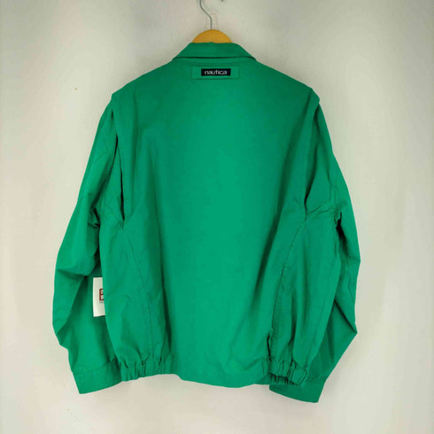 ノーティカ NAUTICA 90s フロント刺繍 スウィングトップ メンズ import:M