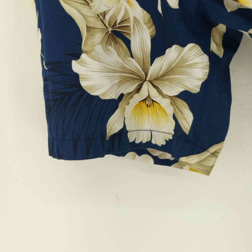 トゥーパームス TWO PALMS MADE IN HAWAII コットンアロハシャツ メンズ import:L