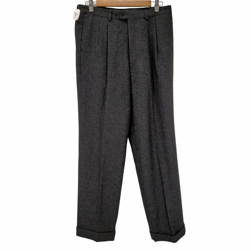 ランバン クラッシック LANVIN CLASSIQUE ウールタックパンツ メンズ 88