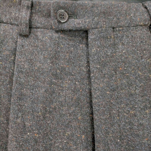 ランバン クラッシック LANVIN CLASSIQUE ウールタックパンツ メンズ 88
