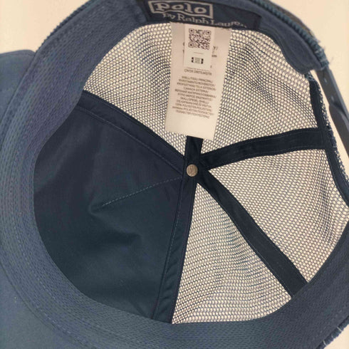 ポロバイラルフローレン Polo by RALPH LAUREN フロントプリントトラッカーメッシュキャップ メンズ ONE SIZE