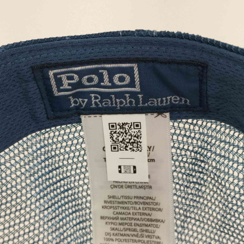 ポロバイラルフローレン Polo by RALPH LAUREN フロントプリントトラッカーメッシュキャップ メンズ ONE SIZE