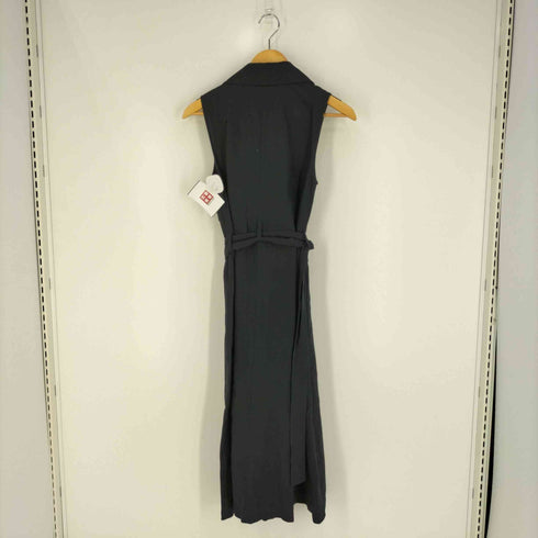 ユニクロ ジェイダブリューアンダーソン UNIQLO JW ANDERSON リネンブレンドラペルワンピース レディース JPN:S