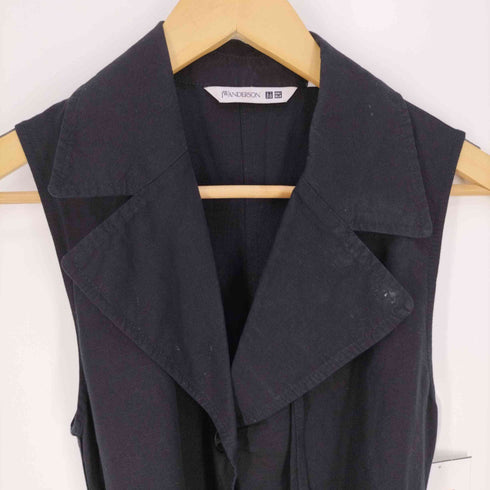 ユニクロ ジェイダブリューアンダーソン UNIQLO JW ANDERSON リネンブレンドラペルワンピース レディース JPN:S