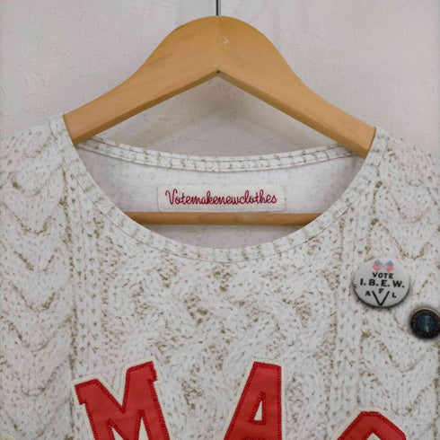 ボートメイクニュークローズ VOTE MAKE NEW CLOTHES MEAN MACHINE TEE レディース import:S