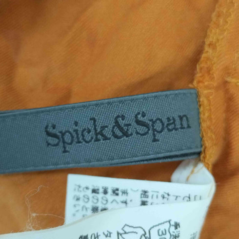 スピックアンドスパン Spick and Span リヨセル100 ノースリーブジャンプスーツ レディース