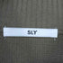スライ SLY ウエストリブニットワンピース レディース JPN:1