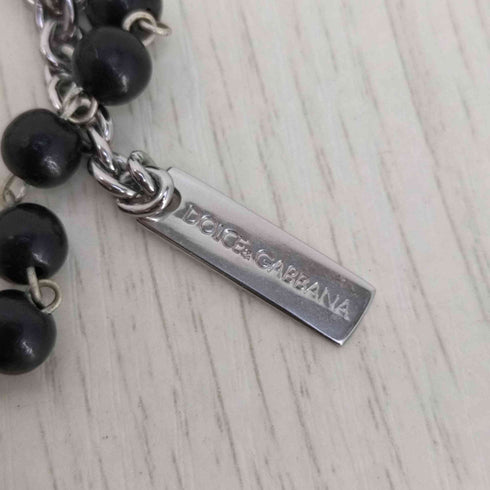 ドルチェアンドガッバーナ DOLCE&GABBANA 1AM NC15 PLAS 0999 PZ ロザリオ 十字架 クロスネックレス メンズ
