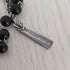 ドルチェアンドガッバーナ DOLCE&GABBANA 1AM NC15 PLAS 0999 PZ ロザリオ 十字架 クロスネックレス メンズ