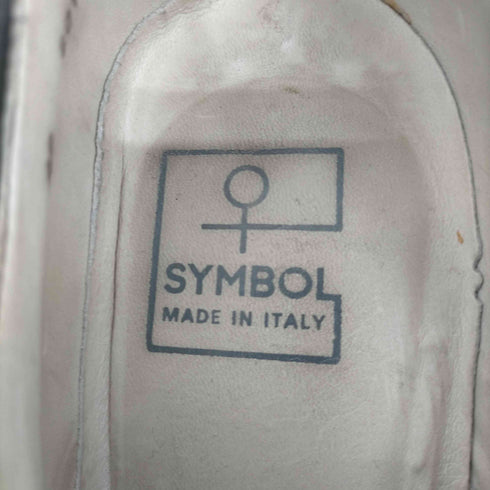 シンボル SYMBOL MADE IN ITALY スポットトゥ クロコ切替シューズ メンズ JPN:42