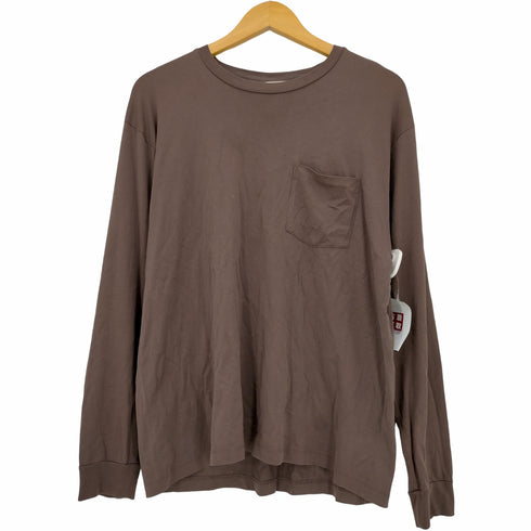ハンドバーク handvaerk ペルー製 ポケット長袖カットソー ロンT メンズ import:M