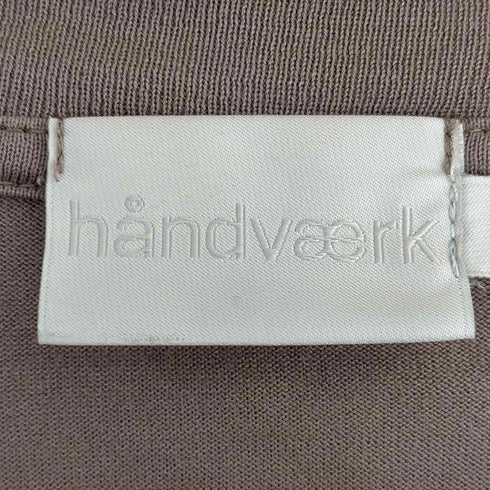 ハンドバーク handvaerk ペルー製 ポケット長袖カットソー ロンT メンズ import:M