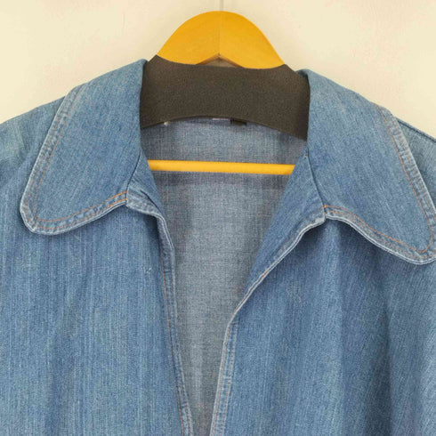 ドッグイヤー スキッパーデニムプルオーバー メンズ import:XL