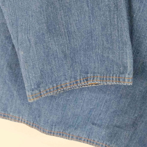 ドッグイヤー スキッパーデニムプルオーバー メンズ import:XL