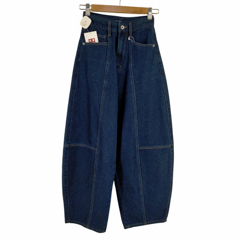 フリーズマート FREES MART ネルエッグワイドデニムパンツ レディース JPN:XS