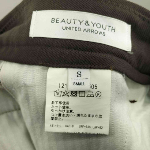 ビューティーアンドユースユナイテッドアローズ BEAUTY & YOUTH UNITED ARROWS ドライ カルゼ 1P バギーパンツ メンズ JPN:S