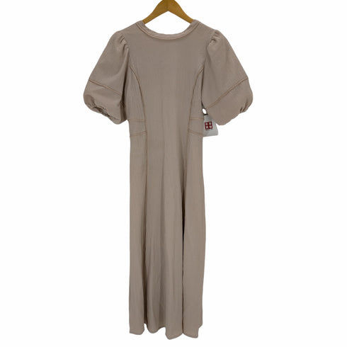 プリヴェヴェ PRIVEVE THE PIPING PUFF SLEEVE DRESS レディース FREE