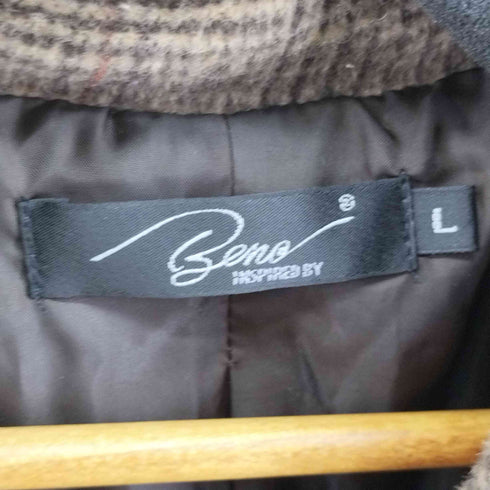 ビーノ Beno シャギーオーバーサイズステンカラー メンズ JPN:L