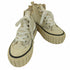 ディーゼル DIESEL 22SS HANAMI high cut キャンバス 厚底ハイカットスニーカー レディース JPN:23