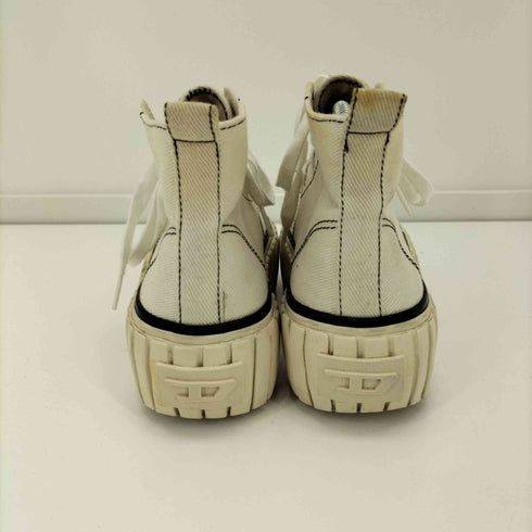 ディーゼル DIESEL 22SS HANAMI high cut キャンバス 厚底ハイカットスニーカー レディース JPN:23