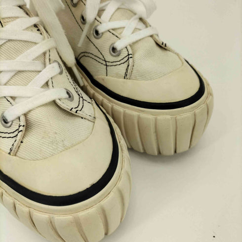ディーゼル DIESEL 22SS HANAMI high cut キャンバス 厚底ハイカットスニーカー レディース JPN:23