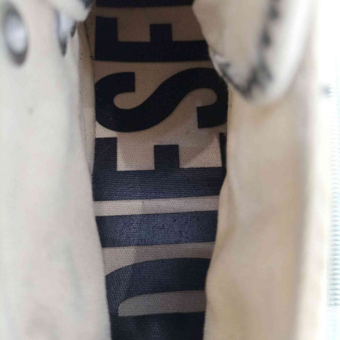 ディーゼル DIESEL 22SS HANAMI high cut キャンバス 厚底ハイカットスニーカー レディース JPN:23