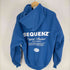 SEQUENZ 吹き出しロゴ スウェットジップパーカー メンズ JPN:M