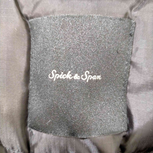 スピックアンドスパン Spick and Span 撥水フーデッドダウンコート レディース FREE