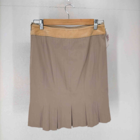 シーケーカルバンクライン ck Calvin Klein ウエストマーク スタンドカラージャケット プリーツスカート レディース S