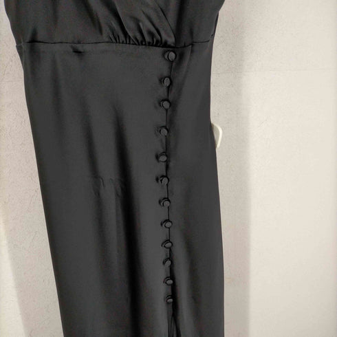 ザラ ZARA フロントボタンサテンキャミワンピース レディース JPN:M