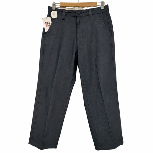 リーバイス Levis STA PREST ワイドレッグ クロップ インディゴ DENIM メンズ W30