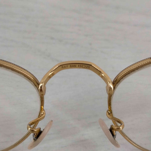 レイバン Ray-Ban Round Metal ボストン型 丸メガネ レディース 49□20