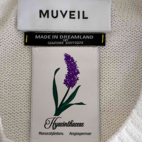 ミュベール MUVEIL 23AW 窓辺ネコプルオーバー レディース 38
