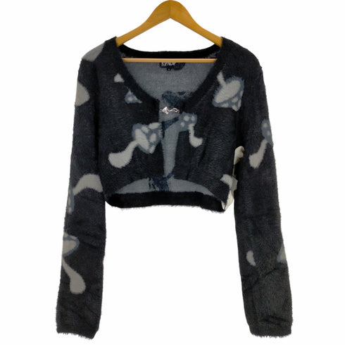リップンディプ RIPNDIP EUPHORIA KNIT LONG SLEEVE CROP TOP レディース JPN:M