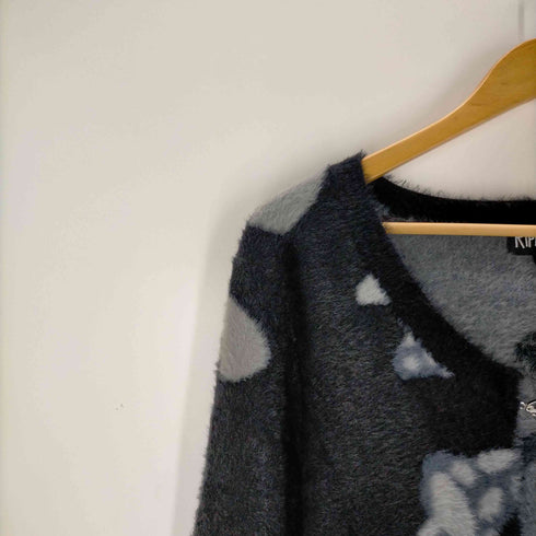 リップンディプ RIPNDIP EUPHORIA KNIT LONG SLEEVE CROP TOP レディース JPN:M