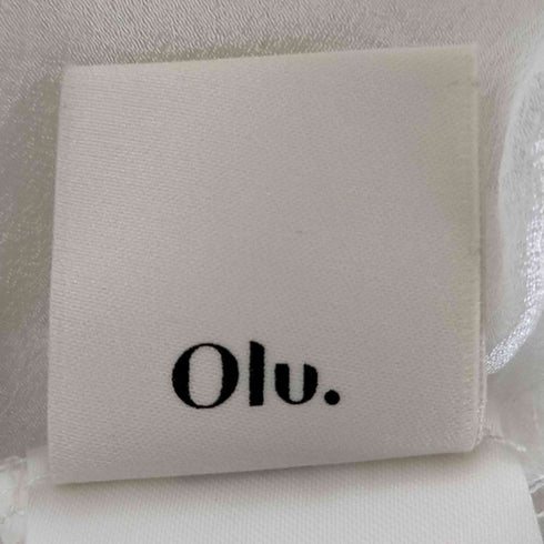 olu. シアーパフスリーブシャツ レディース FREE