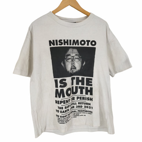 ニシモトイズザマウス NISHIMOTO IS THE MOUTH プリント半袖Tシャツ メンズ JPN:M