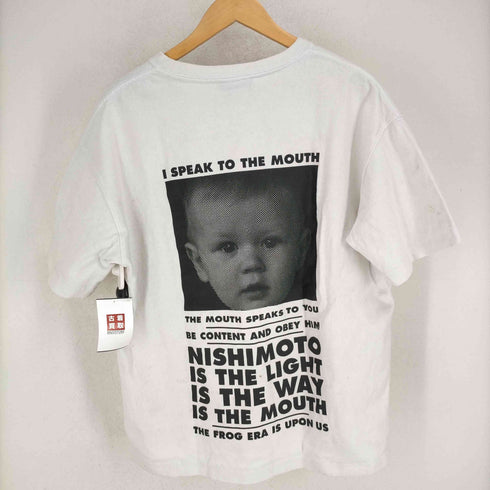 ニシモトイズザマウス NISHIMOTO IS THE MOUTH プリント半袖Tシャツ メンズ JPN:M