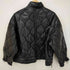 ザラ ZARA キルティング フェイクレザーパフジャケット レディース import:M