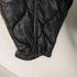 ザラ ZARA キルティング フェイクレザーパフジャケット レディース import:M