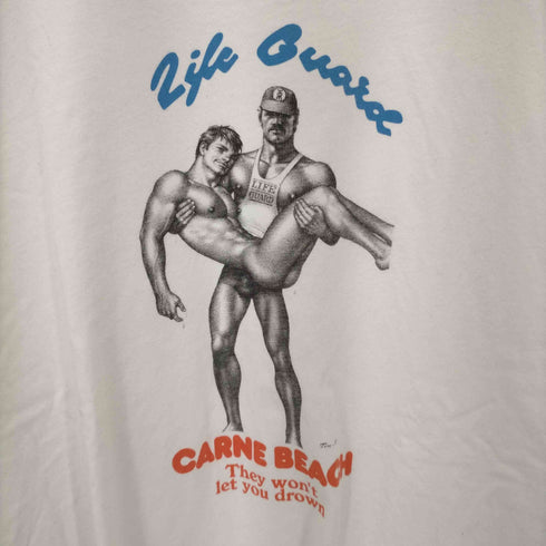 tom of finland フロントプリントTシャツ メンズ import:L