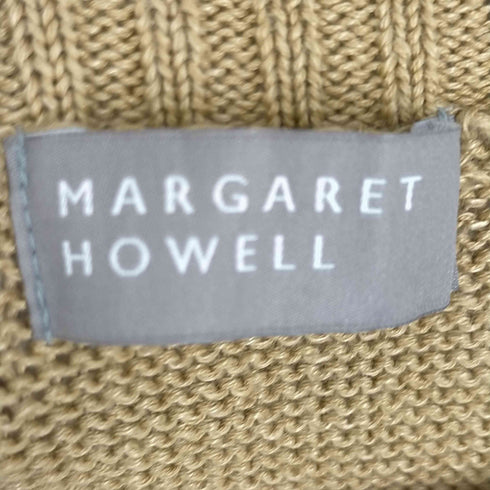 マーガレットハウエル MARGARET HOWELL リネン シルクブレンド Vネックニットベスト レディース 2