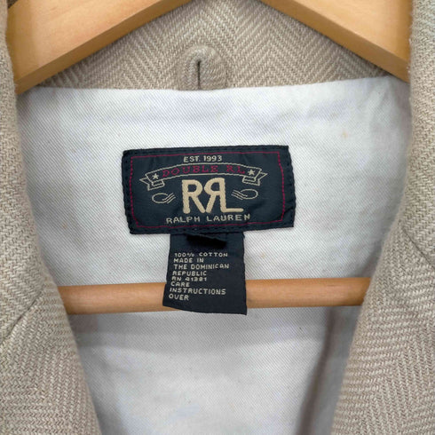 ダブルアールエル ラルフローレン RRL RALPH LAUREN コットンヘリンボーン2Bテーラードジャケット メンズ import:L