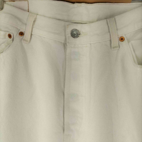 リーバイス Levis 501-0651 ボタンフライ ストレート ジーンズ オプティックホワイト メンズ W36 L32