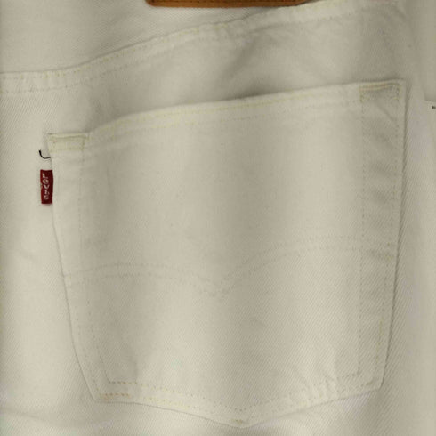 リーバイス Levis 501-0651 ボタンフライ ストレート ジーンズ オプティックホワイト メンズ W36 L32