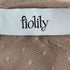 fiolily ドットチュールアシンメトリートップス レディース FREE