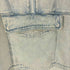 ベルシュカ BERSHKA Washed Denim Hood Anorak ウォッシュド デニム 裏ボア アノラック ジャケット レディース import:L